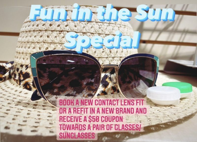 Fun in the sun special: A hat with text on it