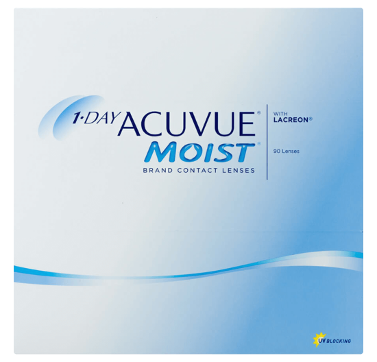 1-Day ACUVUE Moist (90 Pack) image