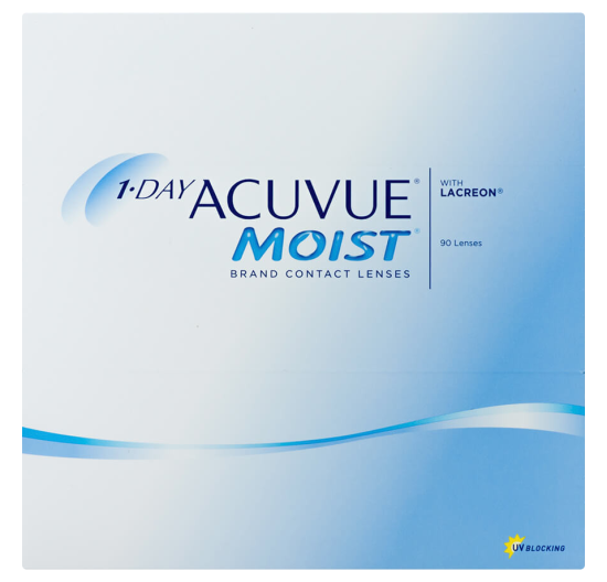 1-Day Acuvue® Moist 90 Pack image