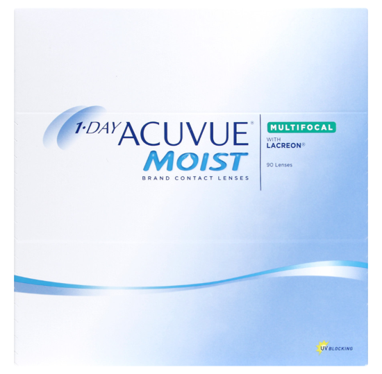 1-Day Acuvue® Moist Multifocal 90 Pack image