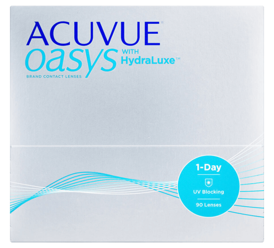 ACUVUE OASYS 1-Day with HydraLuxe (90 Pack) image