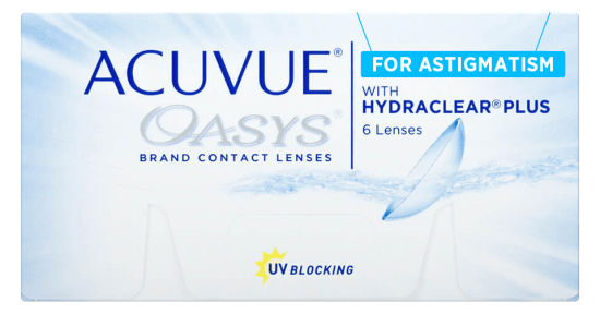 ACUVUE OASYS with HYDRACLEAR PLUS For Astigmatism (6 Pack) image