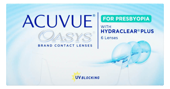 ACUVUE OASYS with HYDRACLEAR PLUS For Presbyopia (6 Pack) image