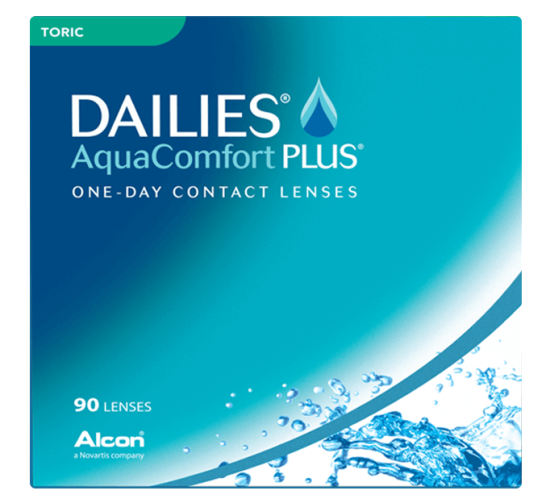 Dailies® Aquacomfort Plus® Toric 90 Pack image
