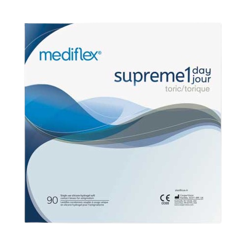 Mediflex Supreme 1 Day Toric (90 Pack) image