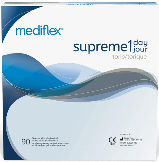 Mediflex® Supreme 1 Day Toric 90 Pack image