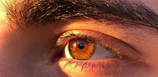 How does sunlight damage to eyes occur? image